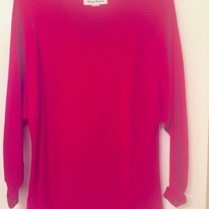 Tommy Bahama Pink Papaya/Raspberry Bonita sweater XS